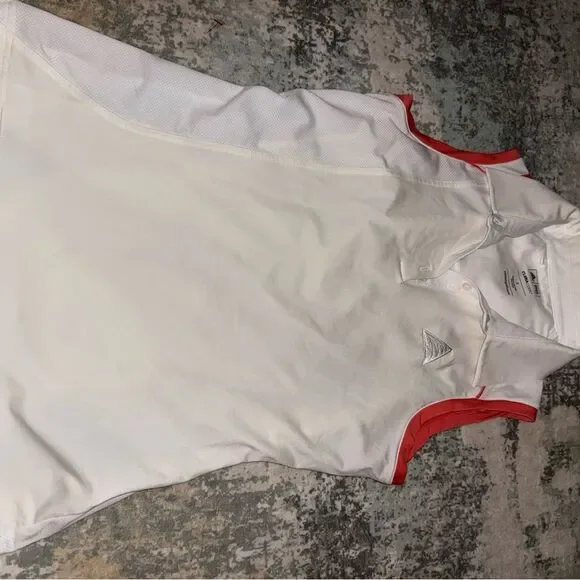 Adidas White ClimaCool Polo Shirt - Picture 1 of 6